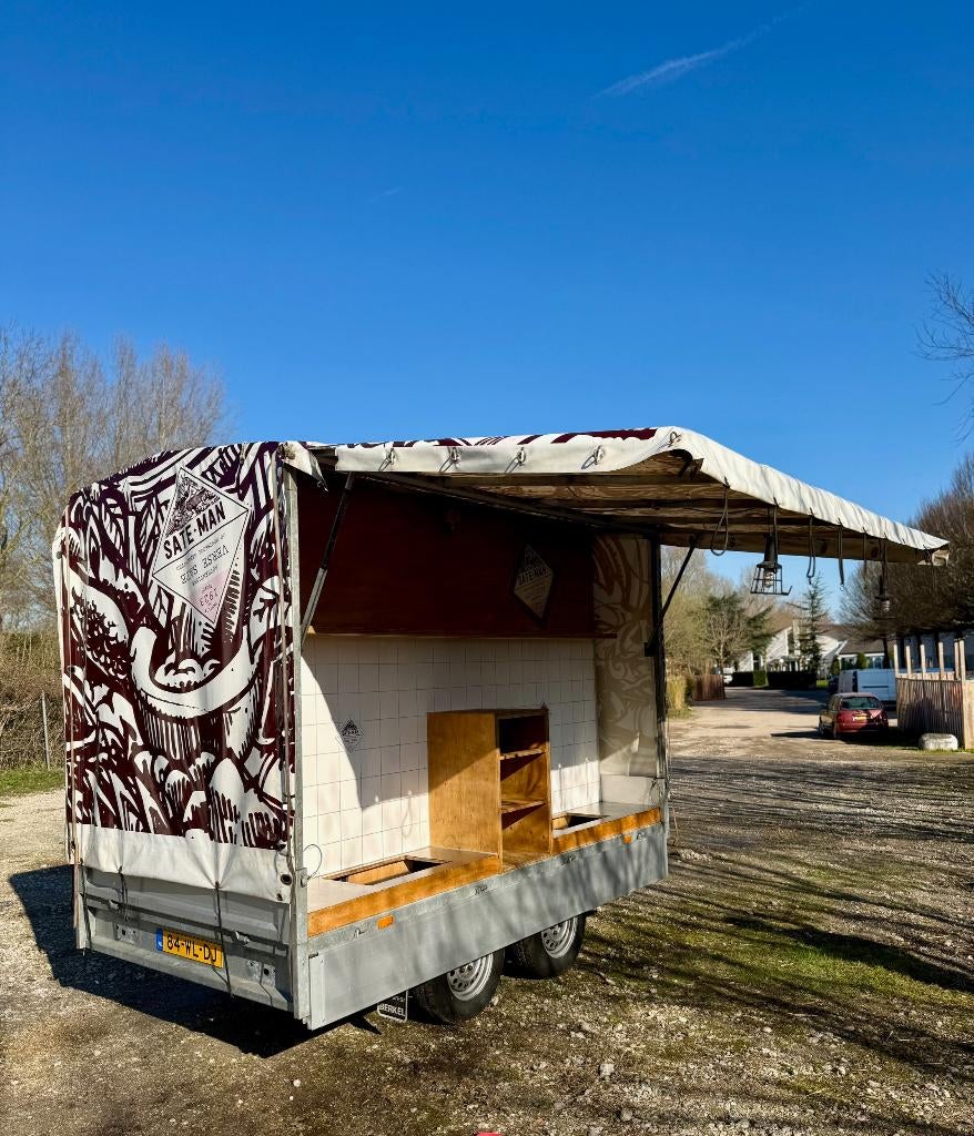 Mobiele Verkoopwagen – Event Trailer – Saris Tandemasser, Ophalen