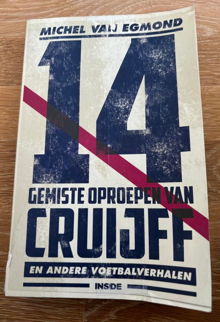 Boek Johan Cruijff 14 gemiste gesprekken, Ophalen of Verzenden, Gelezen, Balsport