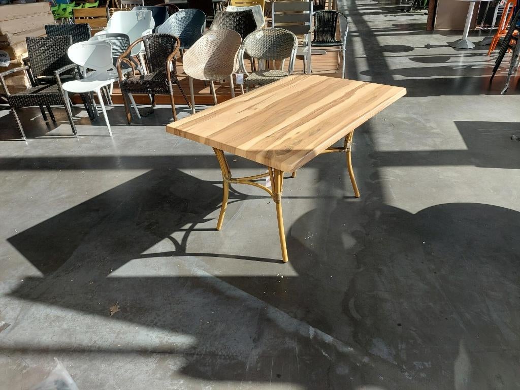 Terrastafel 120x80 cm  *OPRUIMING*, Ophalen, Nieuw, Rechthoekig, Aluminium