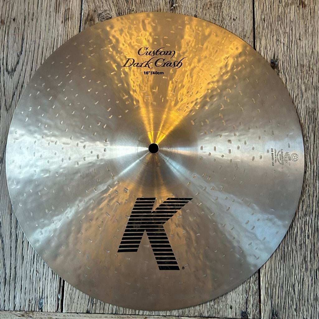 16” Zildjian K Custom Dark Crash (2017) - Zo goed als nieuw, Usa, Drums of Percussie, Ophalen of Verzenden, Zo goed als nieuw