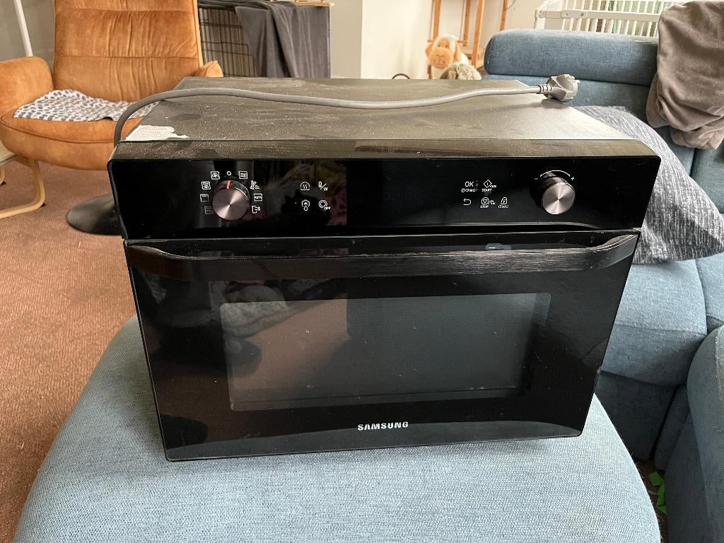 Combimagnetron Samsung MC35j8055ck 35 Liter, Ophalen, Gebruikt, Oven