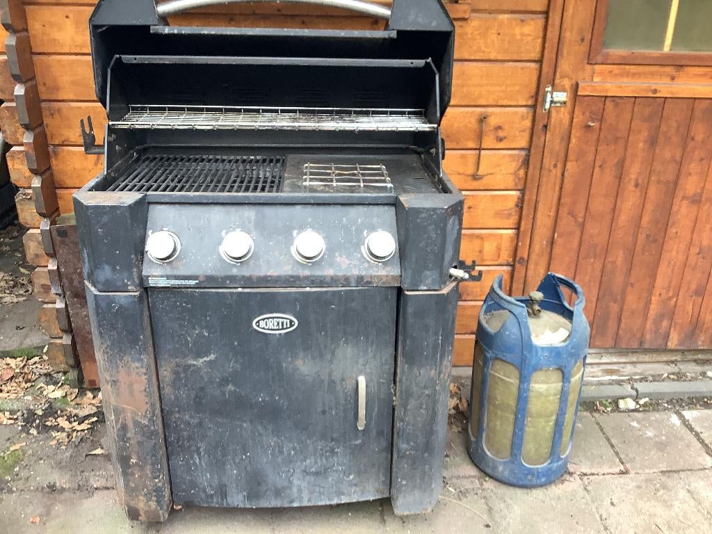gas bbq, Ophalen, Gebruikt