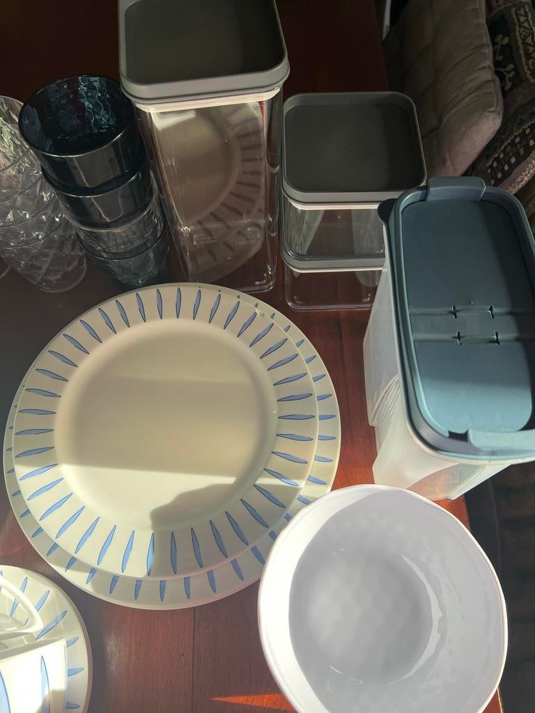 Caravan servies en opbergbakken, Caravans en Kamperen, Ophalen of Verzenden, Gebruikt