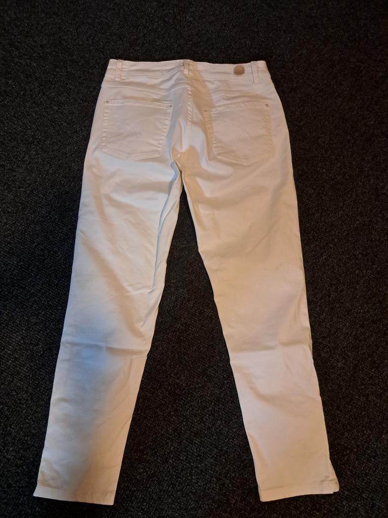 Parami  broek maat 40 kleur wit, Kleding | Dames, Maat 38/40 (M), Verzenden, Wit, Zo goed als nieuw