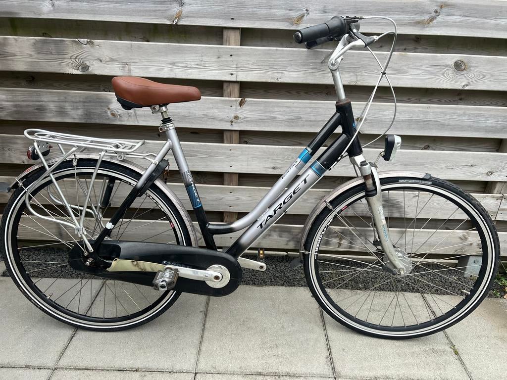 Target damesfiets 28 inch, Versnellingen, Ophalen, Overige merken, 53 tot 56 cm
