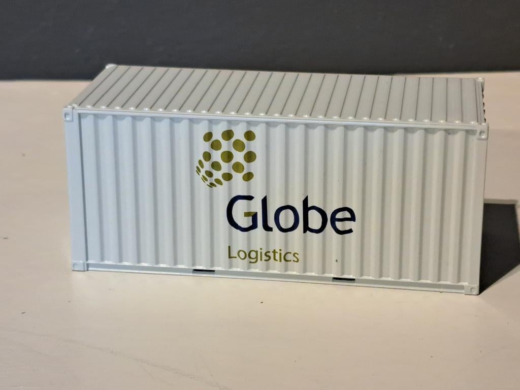 Tekno 20ft container Globe, Ophalen of Verzenden, Bus of Vrachtwagen, Tekno