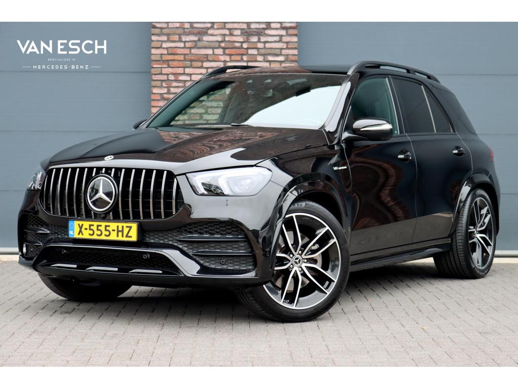 Mercedes-Benz GLE 580 V8 4MATIC AMG Line Aut9 | Luchtvering, Gebruikt, 2245 kg, GLE, Zwart