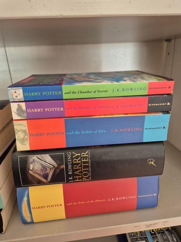 Harry Potter boeken 1 t/m 5 in het Engels, Boeken, Ophalen of Verzenden