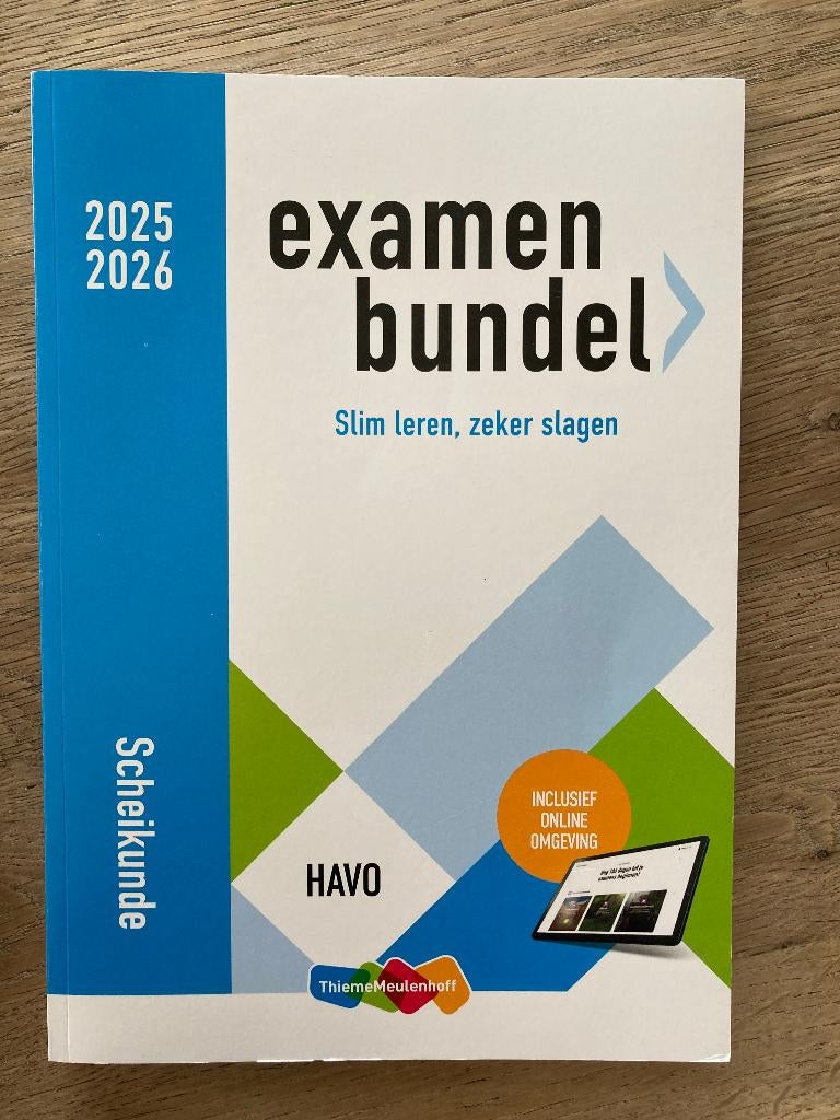Scheikunde examen bundel Havo 2025-2026, Boeken, Scheikunde, Ophalen of Verzenden, HAVO, Nieuw