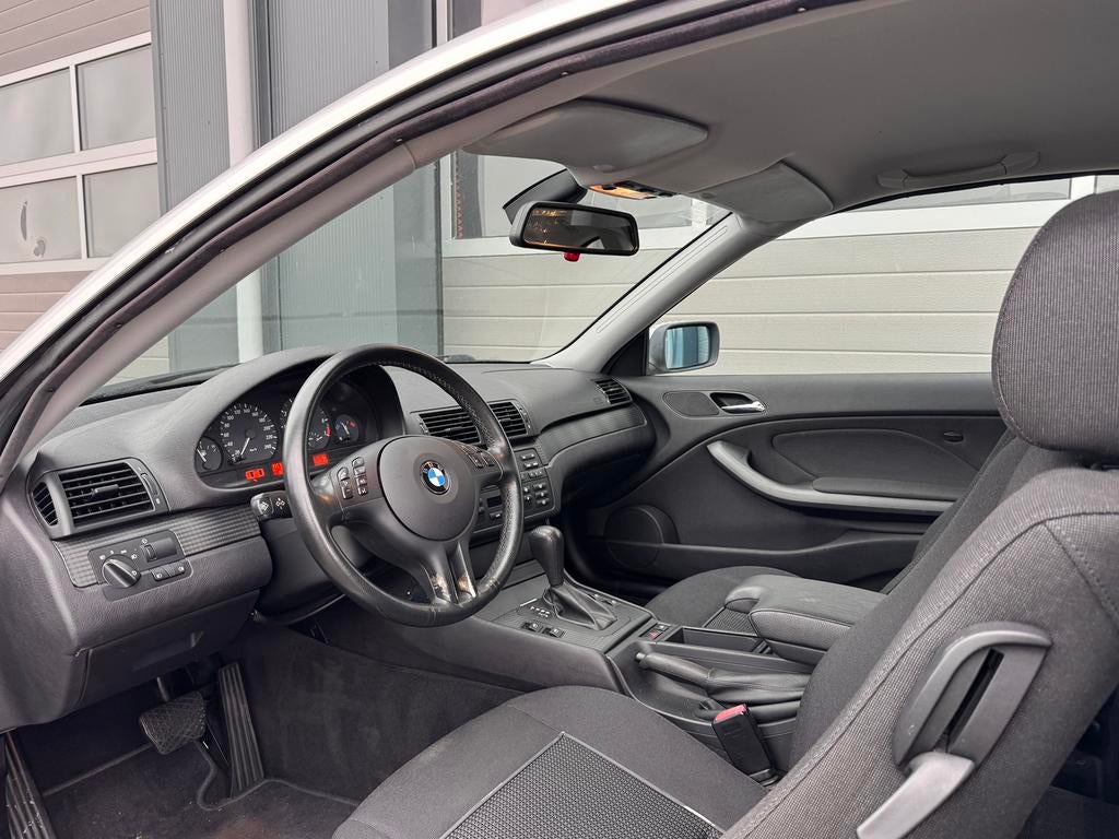 BMW 320 CI Coupe Automaat | Xenon | E46 | Org.NL auto, Zwart, Particulier, Zilver of Grijs, 6 cilinders