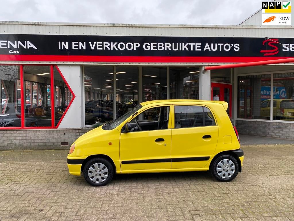 Hyundai Atos Spirit 1.0i SX - Yellow Edition - Stuurbekr - I, Voorwielaandrijving, Gebruikt, Origineel Nederlands, Bedrijf