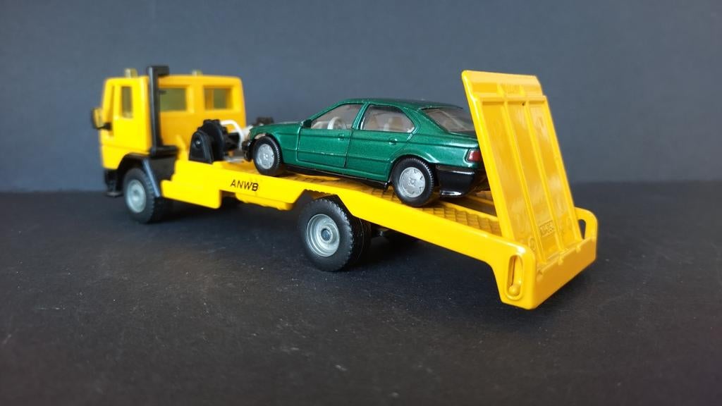 Ford Cargo Adac Bergingsdienst Bmw 3 serie Siku Pol, Hobby en Vrije tijd, Modelauto's | 1:50, Schlittenbacherstrasse 60 Lüdenscheid Germany