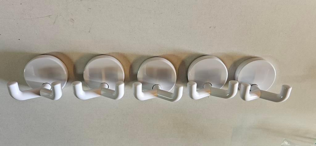 Hewi dubbele kapstokhaak model 477 wit - Nieuw, Kunststof, Wandhaken, Nieuw, Ophalen of Verzenden