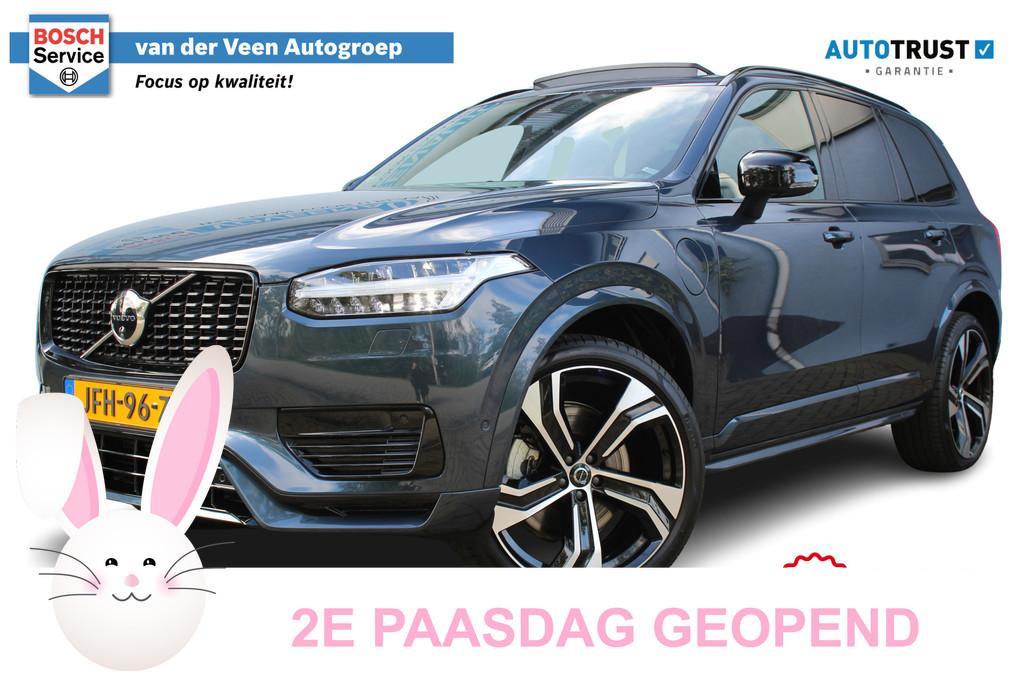 Volvo XC90 2.0 T8 Recharge AWD Ultra Dark | Incl. 12 maanden, Gebruikt, 4 cilinders, 1969 cc, Blauw