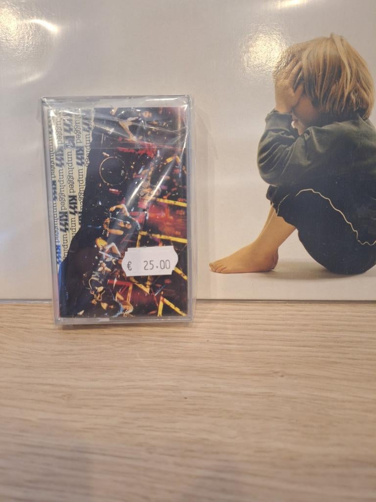 Zeldzame KISS MTV Unplugged Cassette - Rock & Metal, Cd's en Dvd's, Cassettebandjes, Gebruikt, 1 bandje, Ophalen of Verzenden