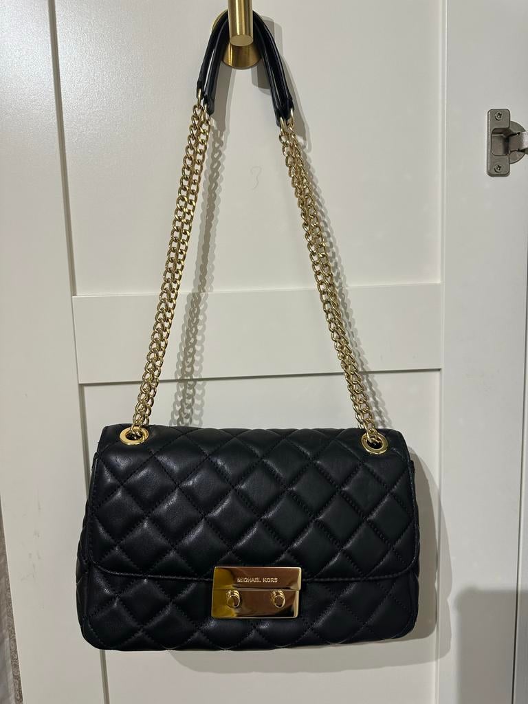 Michael kors tas, Ophalen of Verzenden, Zo goed als nieuw, Zwart