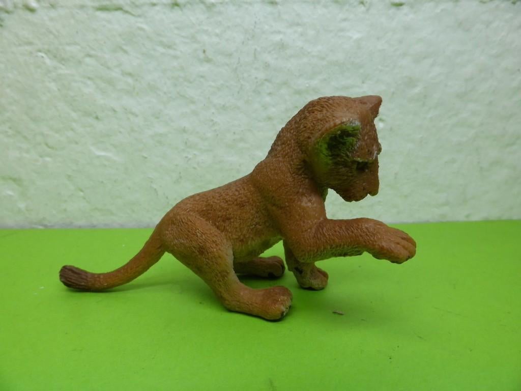 Schleich 14377 leeuw welp, dierfiguur, Ophalen of Verzenden, Zo goed als nieuw, Wild dier, Beeldje of Figuurtje