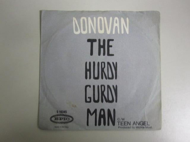 DONOVAN - hurdy gurdy man - vinyl 7", Gebruikt, 7 inch, Single, Ophalen of Verzenden