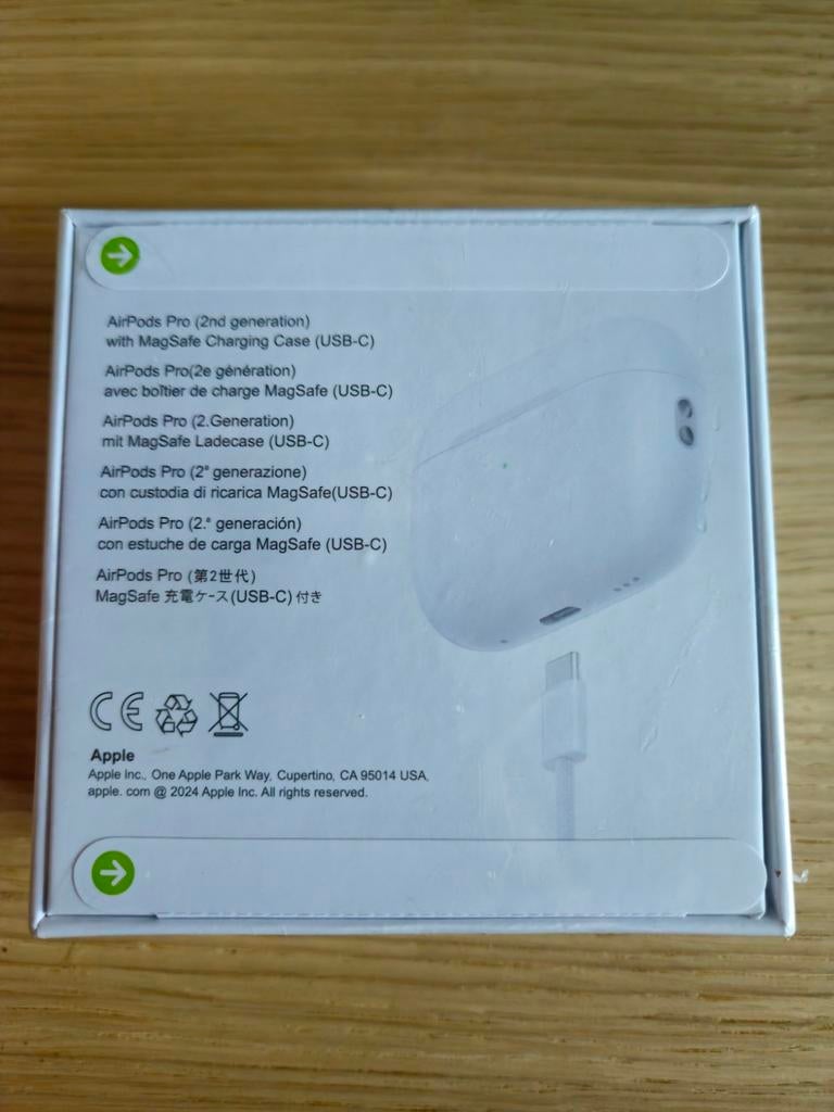 Nieuwe AirPods Pro 2 - Ongebruikt, in originele verpakking, Telecommunicatie, Mobiele telefoons | Oordopjes, Ophalen, Nieuw, In gehoorgang (in-ear)