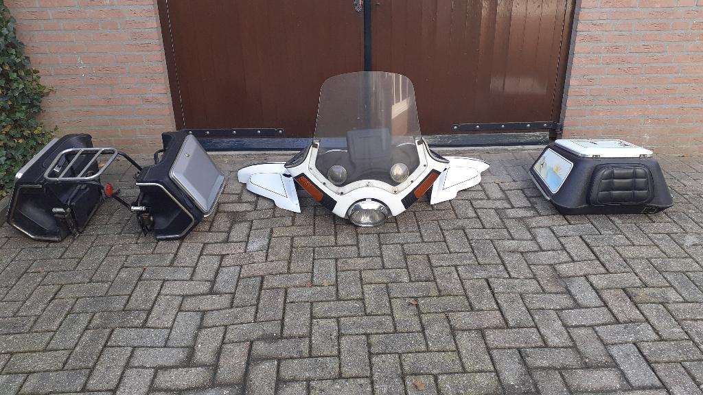 Vetter kuip en koffers voor XS1100, Ophalen, Gebruikt