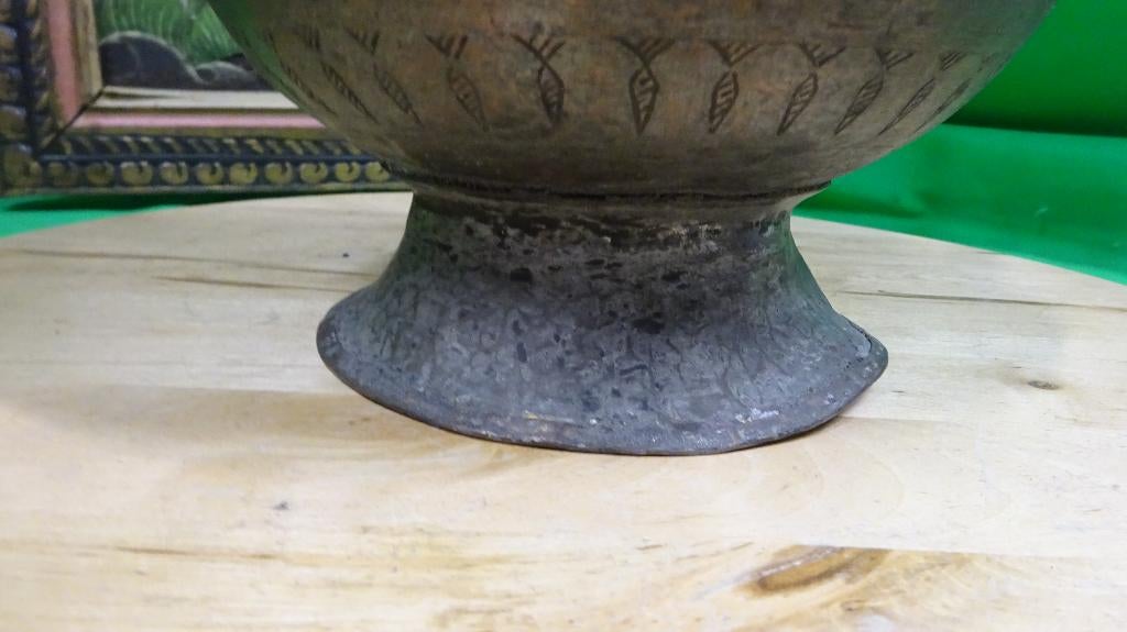 Antieke theekan (messing), Ophalen of Verzenden