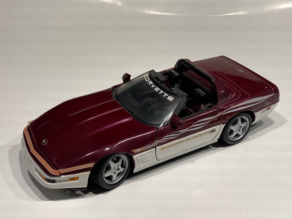 Maisto Corvette 1995 Indianapolis Pace Car- 1:18, Verzenden, Zo goed als nieuw, Maisto