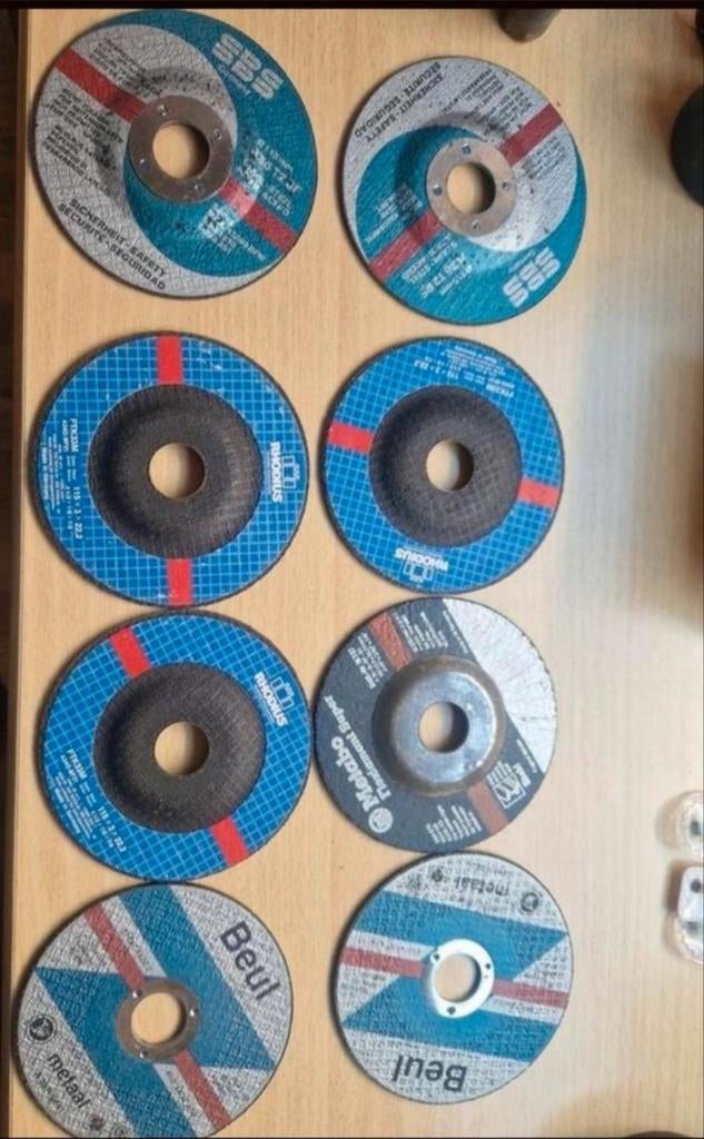 12 Nieuwe Slijp- en Afbraamschijven, Ophalen of Verzenden, Nieuw