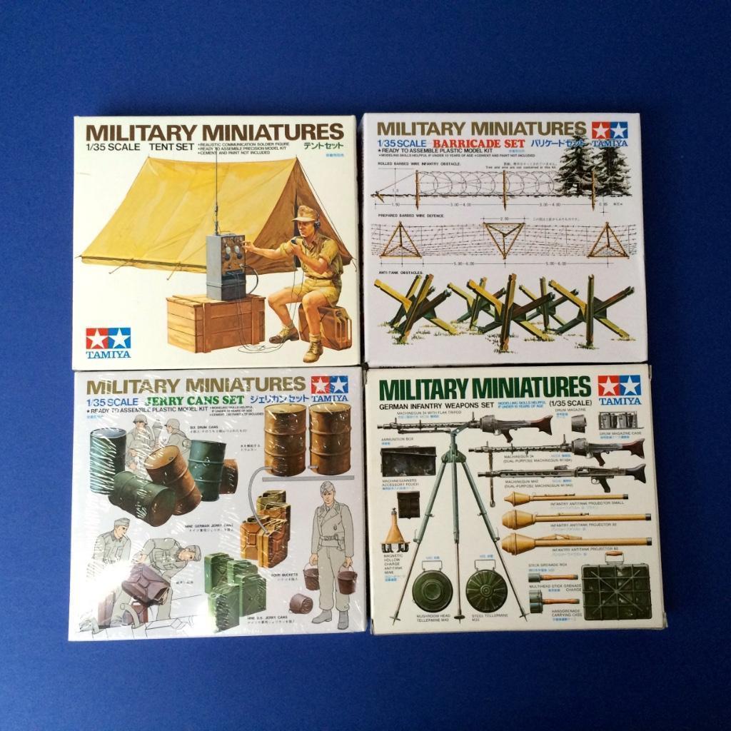 Diverse Tamiya diorama sets 1/35 vanaf € 5,00 per stuk!, Ophalen of Verzenden, Nieuw, 1:35 tot 1:50