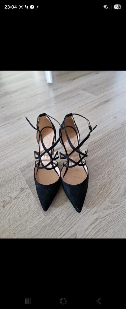 Hakken, Mango, Zwart, Ophalen of Verzenden, Schoenen met hoge hakken