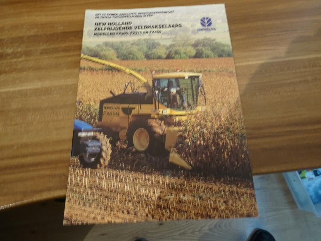 New holland FX Veldhakselaar folder, Ophalen of Verzenden, Zo goed als nieuw, Folder