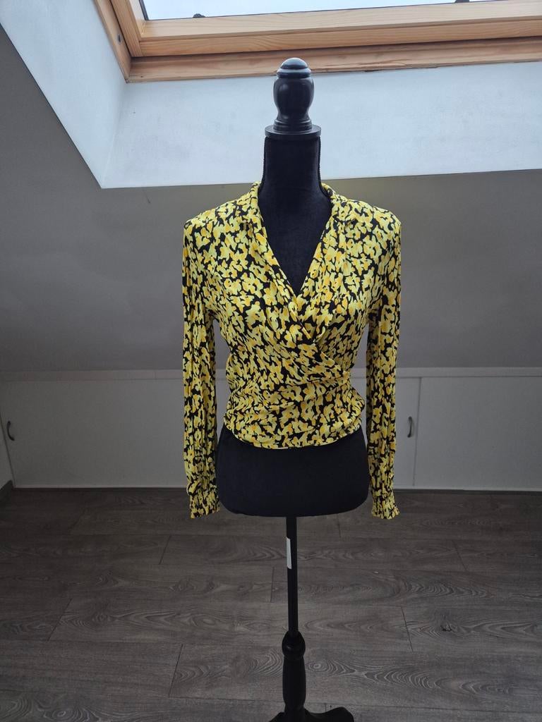 Leuk blousje. Xs, Verzenden, Geel, Zo goed als nieuw, Eksept