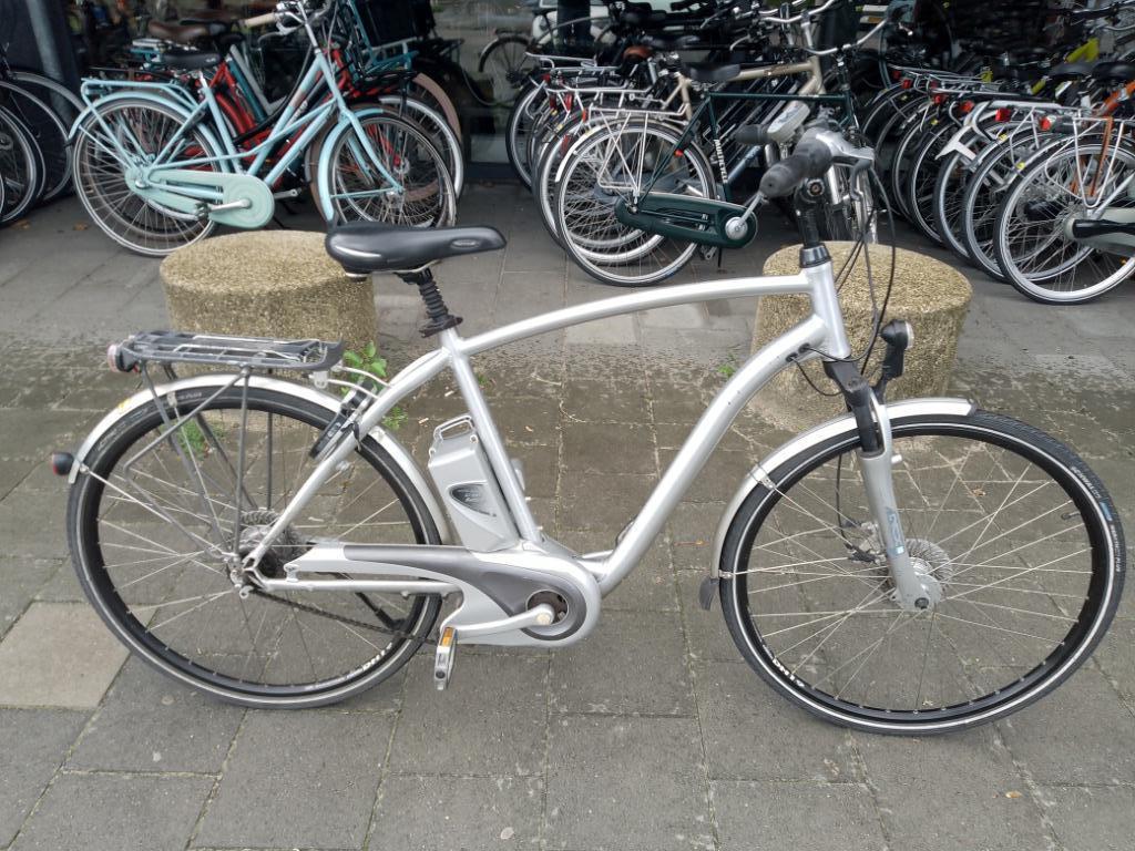 Flyer h55 elektrische herenfiets met middenmotor, Gebruikt, Versnellingen, 53 tot 57 cm, Ophalen