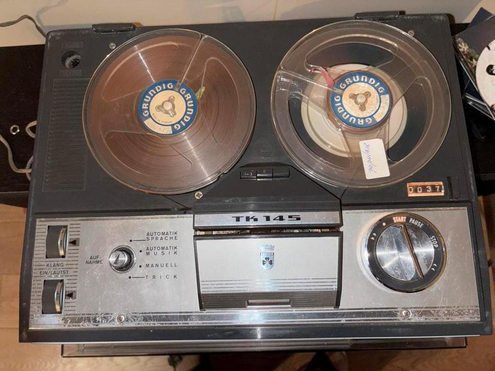 Grundig TK145 Bandrecorder - evt met meer banden, Ophalen of Verzenden, Bandrecorder