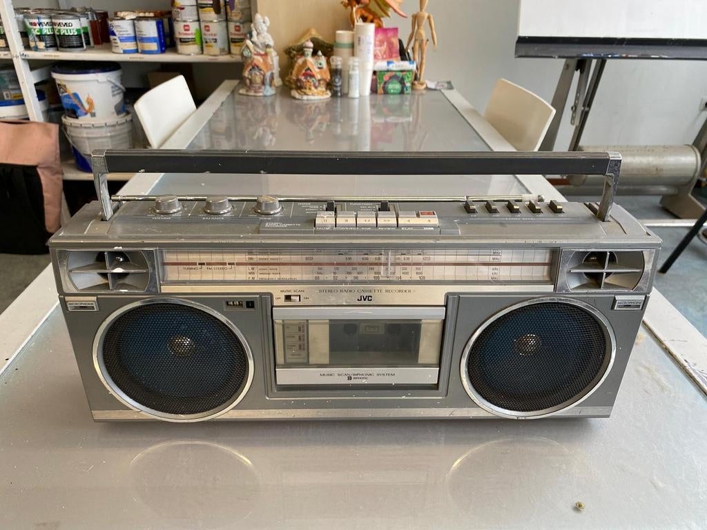 Ghettoblaster, Ophalen, Gebruikt