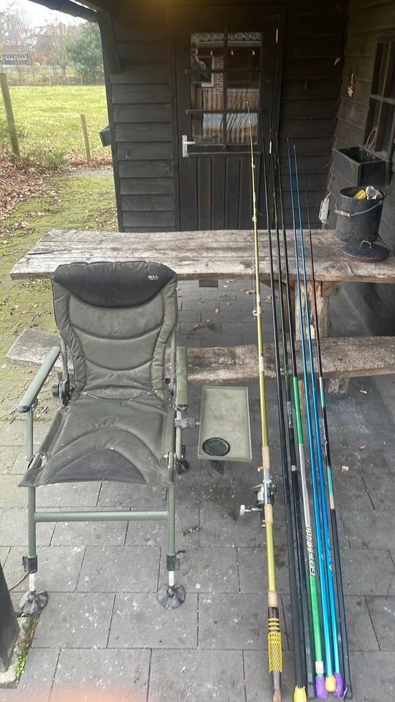 Hengelsport spullen alleen ophalen a.u.b, Watersport en Boten, Hengelsport | Algemeen, Ophalen of Verzenden, Zo goed als nieuw