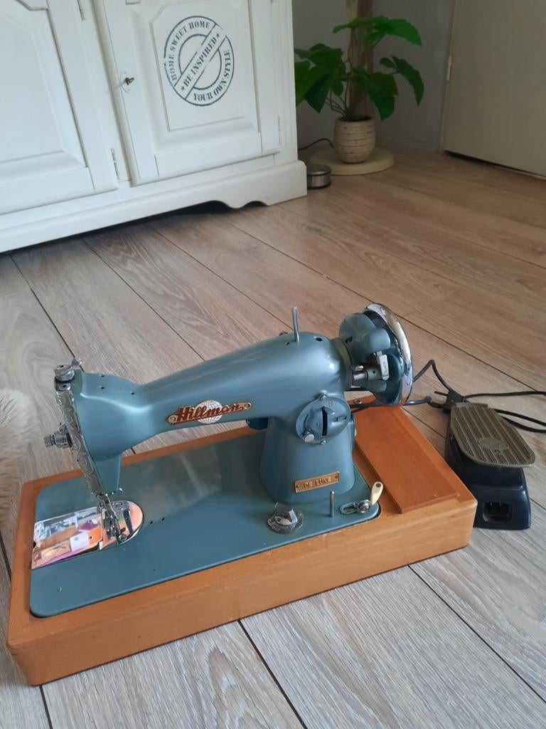 Vintage naaimachine merk hilleman.., Ophalen of Verzenden