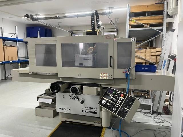 vlakslijpmachine Okamoto ACC64DX - 2015 - Grind-X, Ophalen, Gebruikt, Minder dan 700 watt, Werkbankslijpmachine