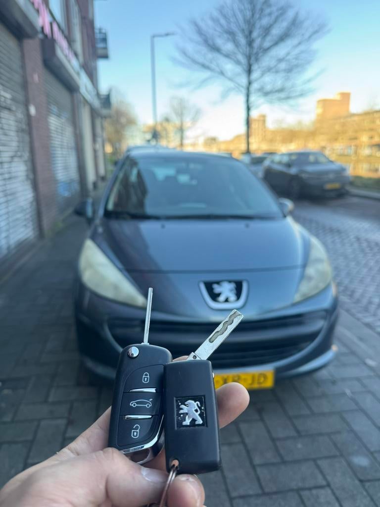 Nieuwe Peugeot autosleutel - Klaar terwijl u wacht! Incl, Auto-onderdelen, Ophalen, Nieuw, Peugeot