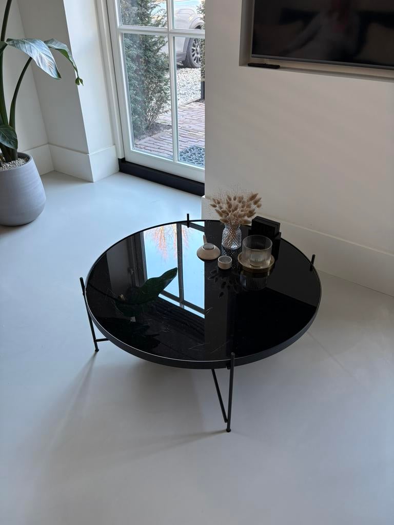 Zuiver salontafel, Huis en Inrichting, Tafels | Salontafels, 50 tot 100 cm, Rond, Ophalen of Verzenden, Zo goed als nieuw