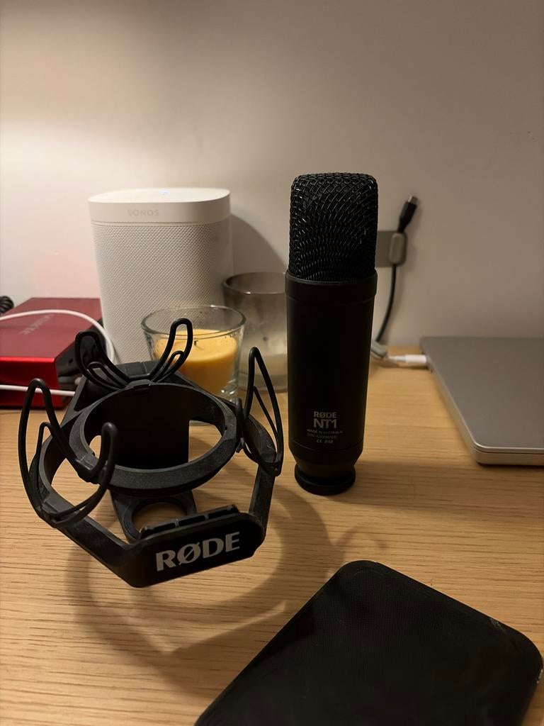 Rode NT1 Studiomicrofoon - Topconditie!, Muziek en Instrumenten, Ophalen of Verzenden, Zo goed als nieuw, Studiomicrofoon