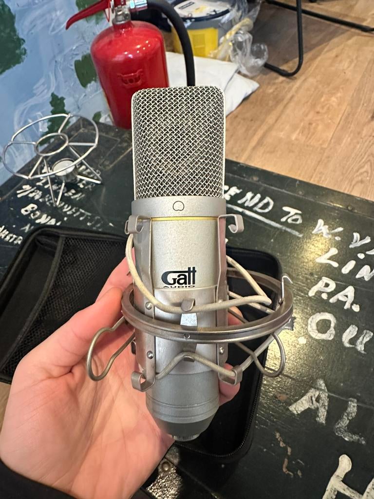 Studio microon Gatt Studio, Muziek en Instrumenten, Ophalen of Verzenden, Zo goed als nieuw, Studiomicrofoon