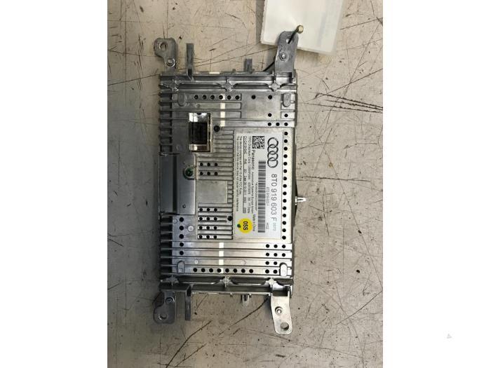 Display Interieur van een Audi A4, Gebruikt, -, -, -