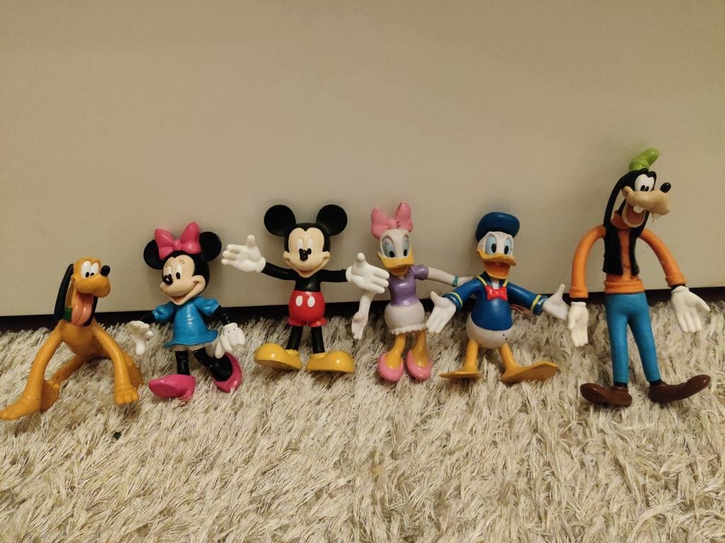 Disney Buigpoppetjes Set, Ophalen, Gebruikt