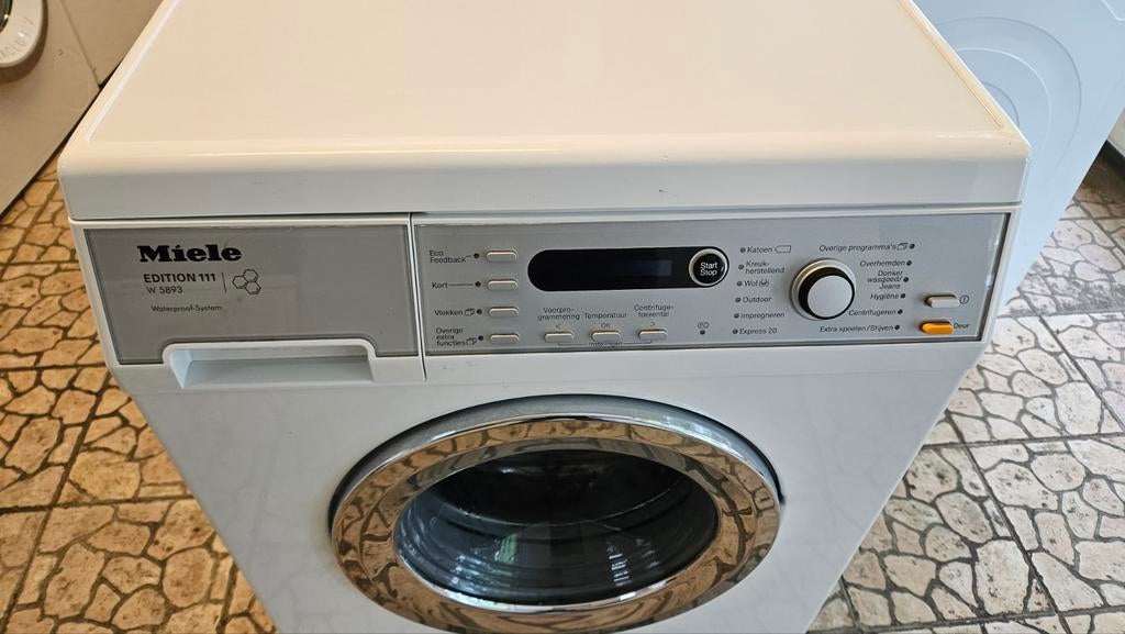 MIELE W 5893 WPS Edition 111 WASMACHINE 8KG 1600T A+++, Minder dan 85 cm, 8 tot 10 kg, Ophalen of Verzenden, Voorlader