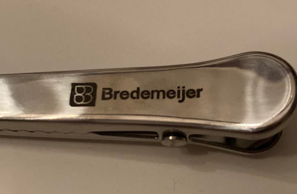 Bredemeijer Universal Theeschep met Clip Thee schep RVS, Ophalen of Verzenden