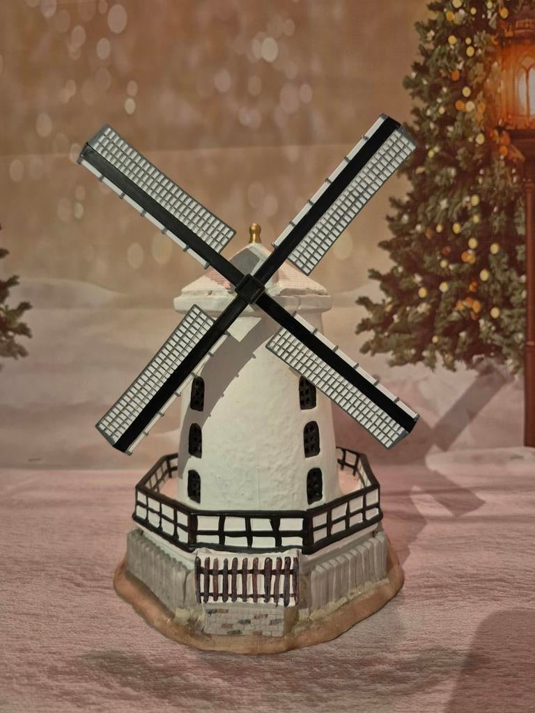 Luville white stone windmill, Ophalen of Verzenden