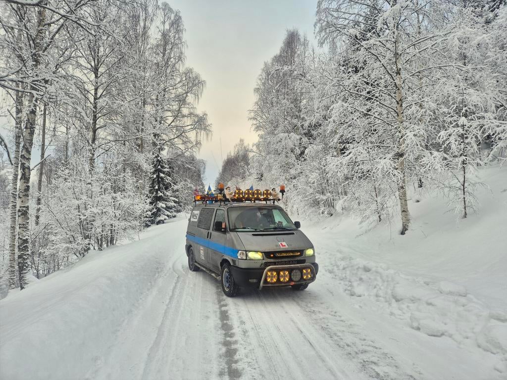 Dakrek transporter t4 carbagerun met verlichting, Ophalen of Verzenden