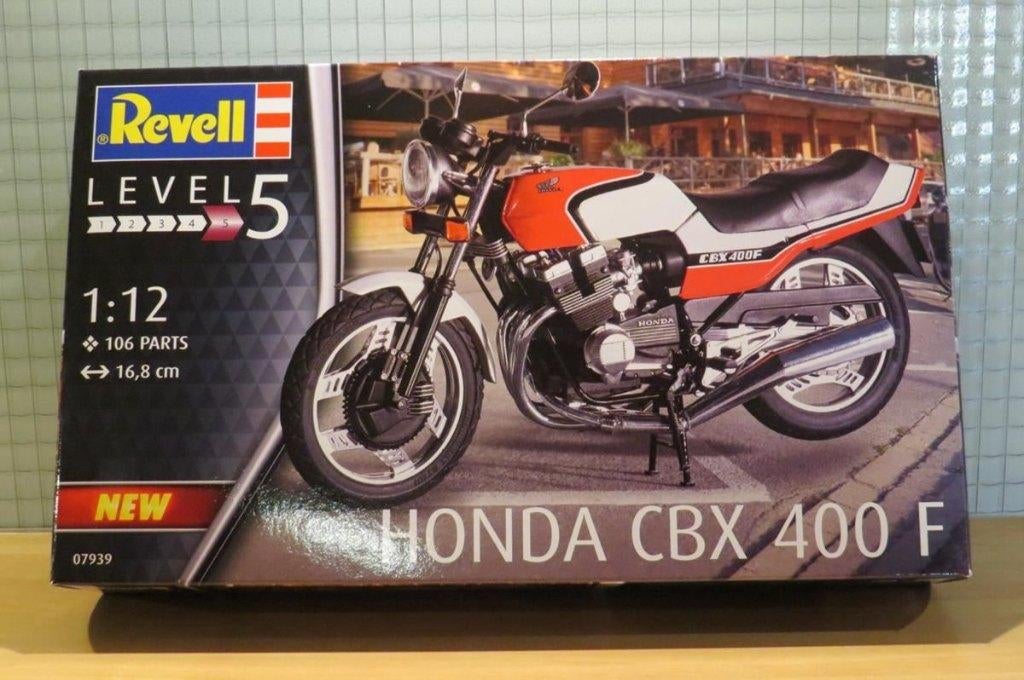 Bouwdoos Honda CBX400F level 5 , 1:12 Revell, 8954 Westouter Belgium, Revell, Nieuw, Ophalen of Verzenden