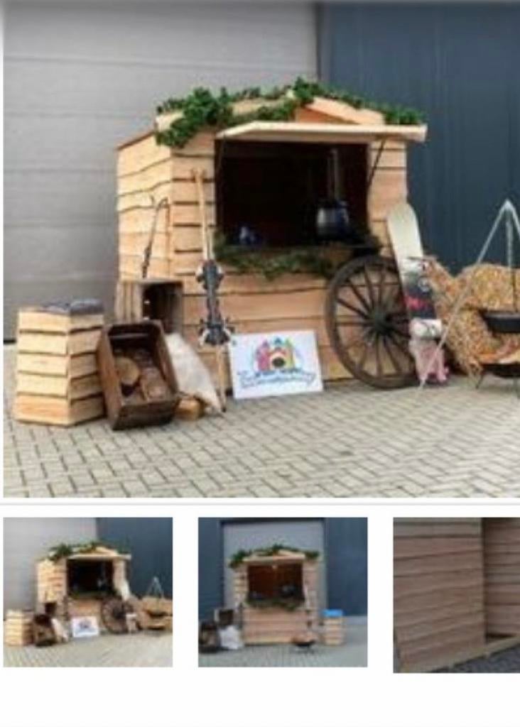 Houten Braderie Kraam te Koop, Ophalen