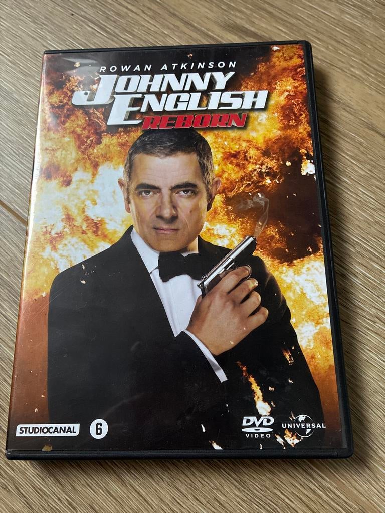 Johnny English Reborn DVD, Alle leeftijden, Ophalen of Verzenden, Zo goed als nieuw, Actiekomedie